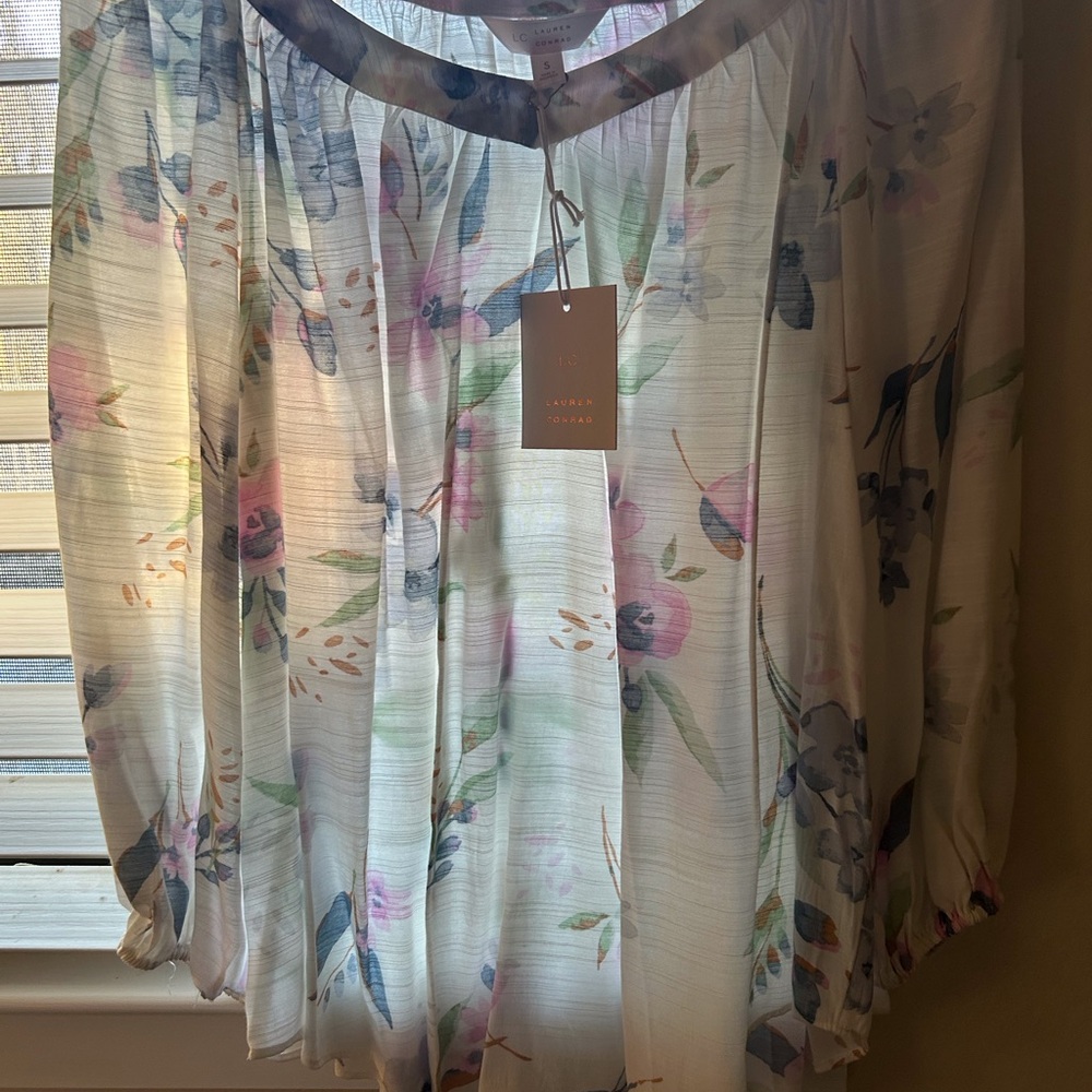 Floral Chiffon Blouse